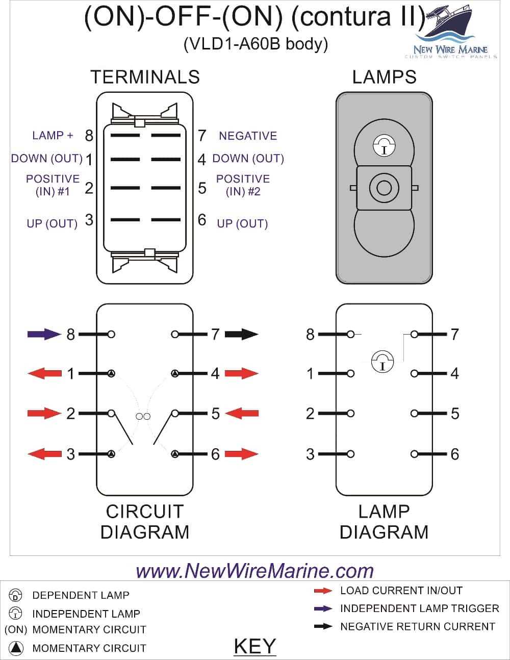 winch rocker switch wiring diagram