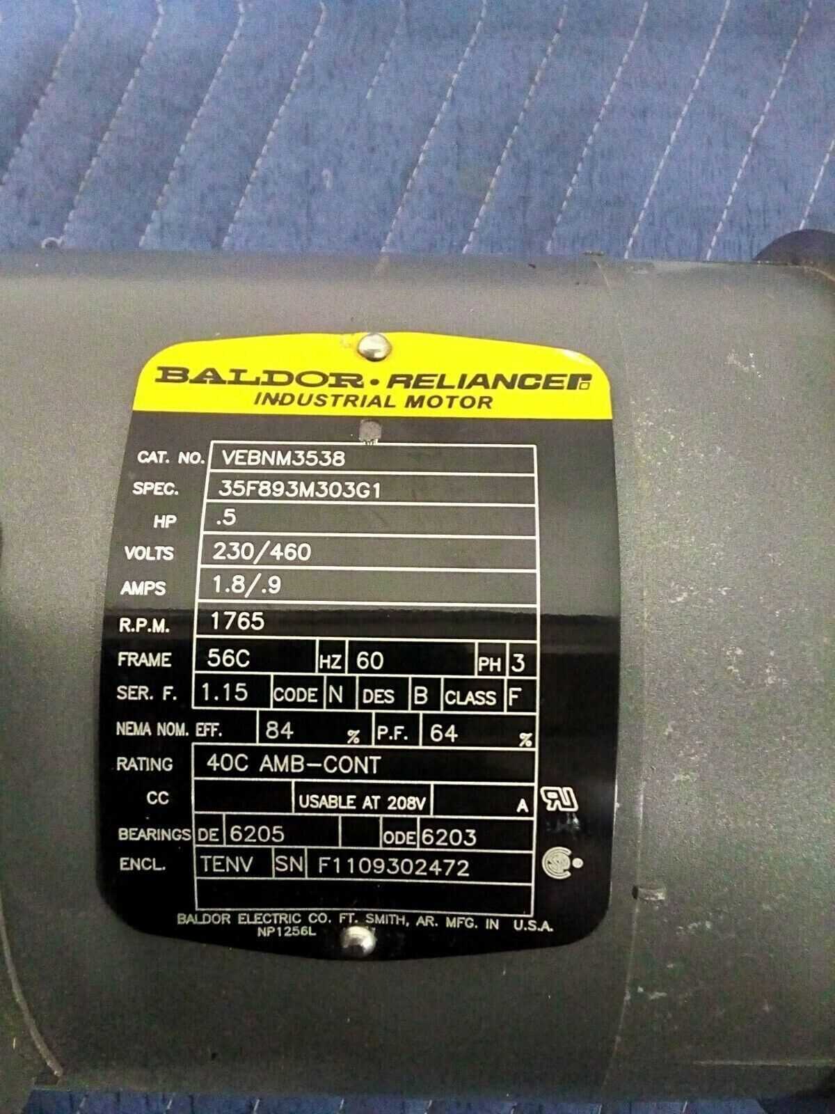 baldor reliance industrial motor wiring diagram