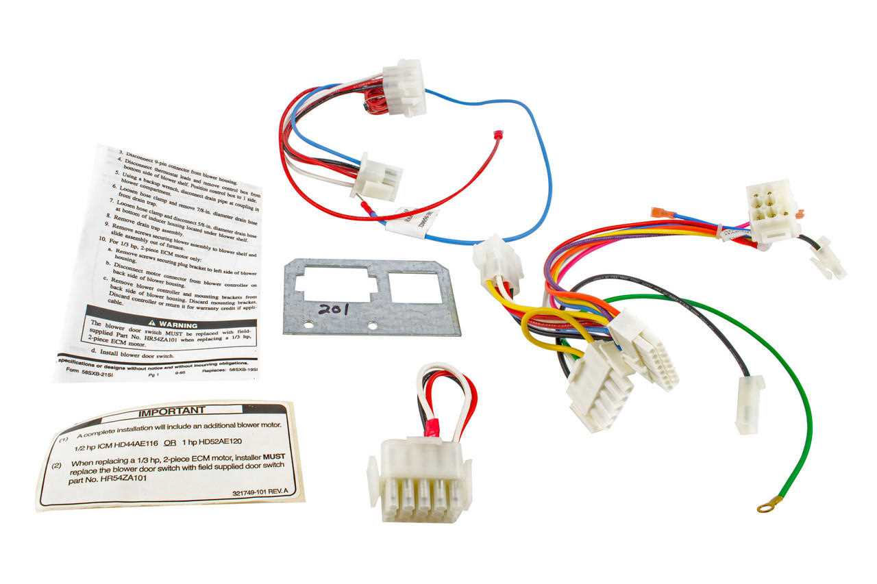 carrier 9 wire blower motor wiring diagram