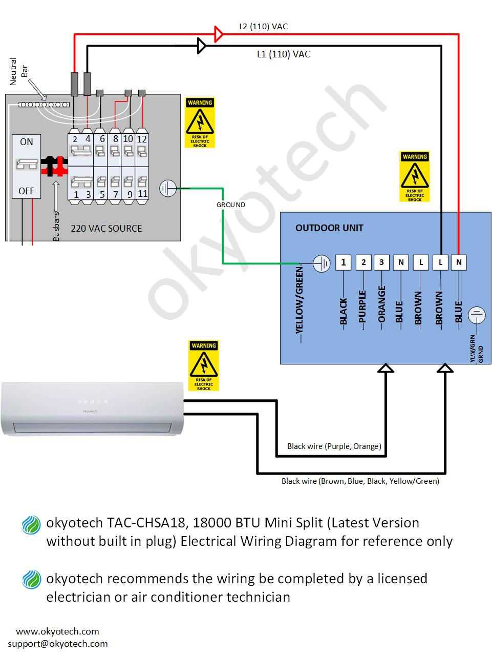 110v ac plug wiring diagram