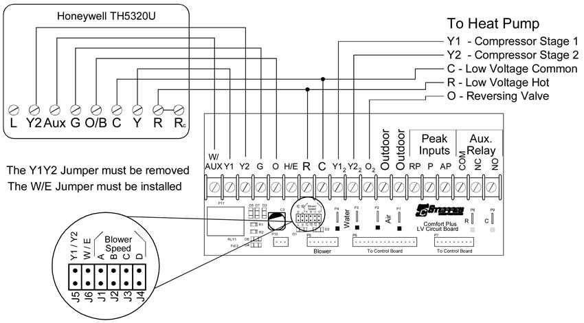 heat pump wiring diagram