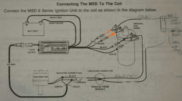 chevy msd distributor wiring diagram