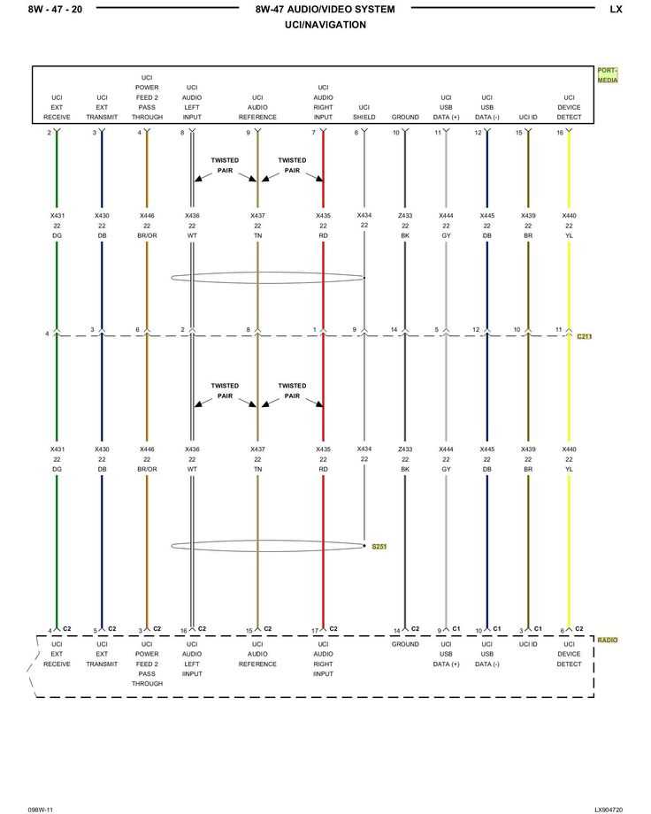 2013 chrysler town and country radio wiring diagram