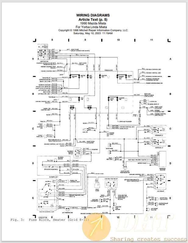 miata wiring diagram