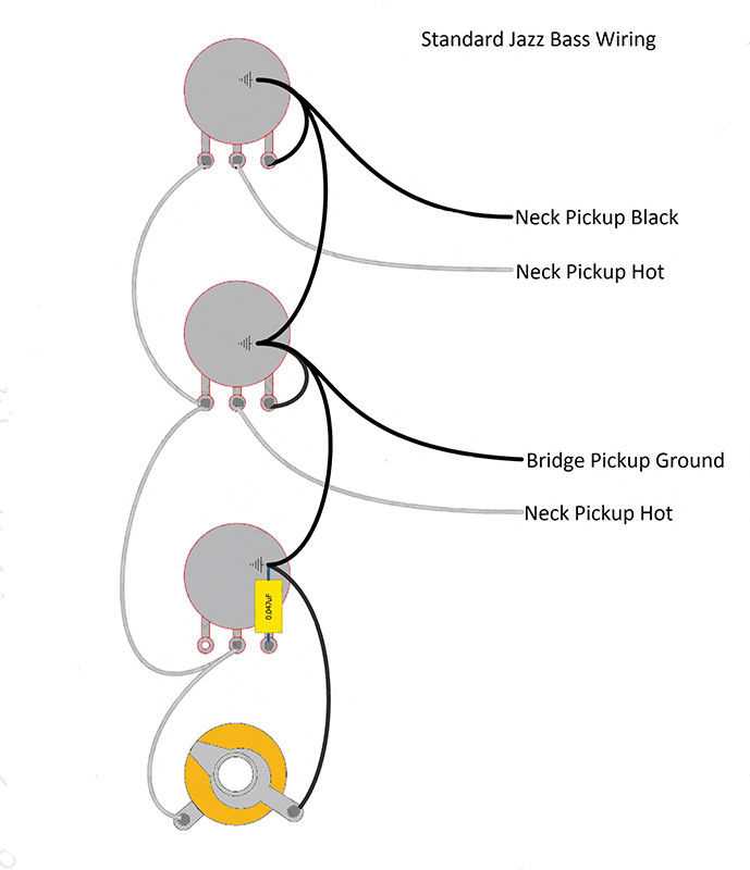 jazz bass wiring diagram