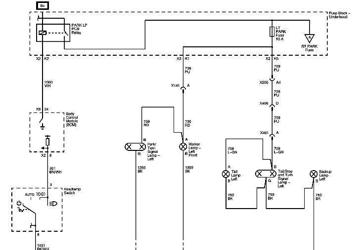 2004 silverado tail light wiring diagram