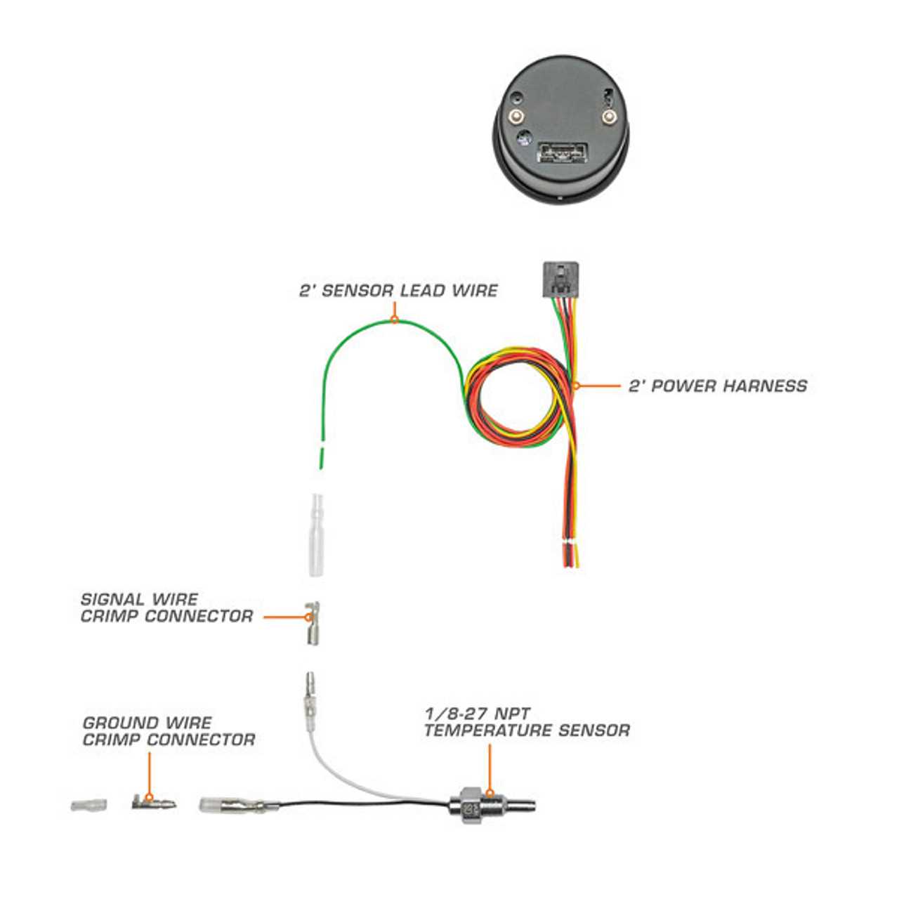 glowshift wideband wiring diagram