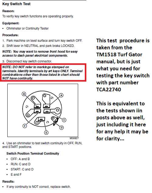 john deere ignition switch wiring diagram