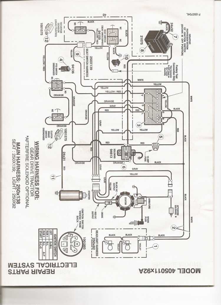 john deere l120 wiring diagram