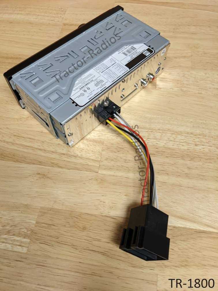 john deere radio wiring diagram