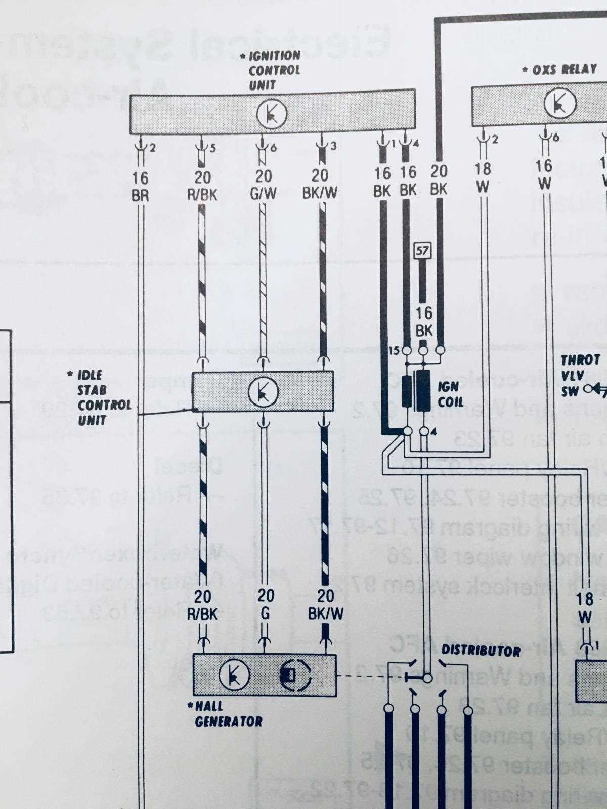 distributor coil wiring diagram