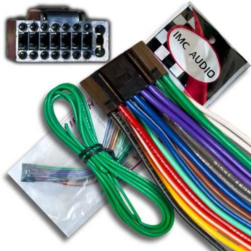 jvc car stereo wiring diagram color