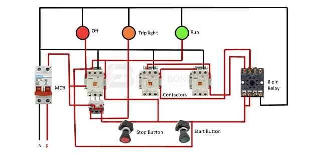 alternating relay wiring diagram