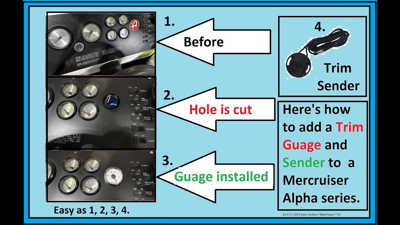 mercruiser tilt and trim switch wiring diagram