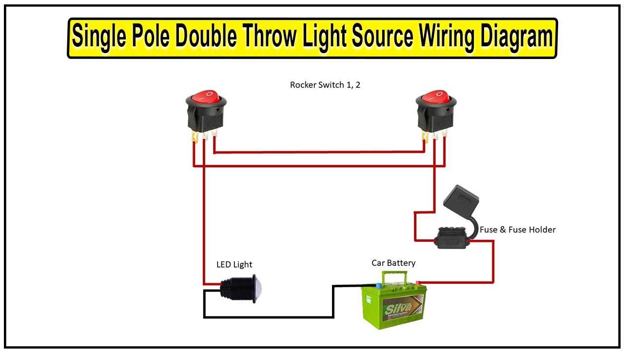 single pole wiring diagram