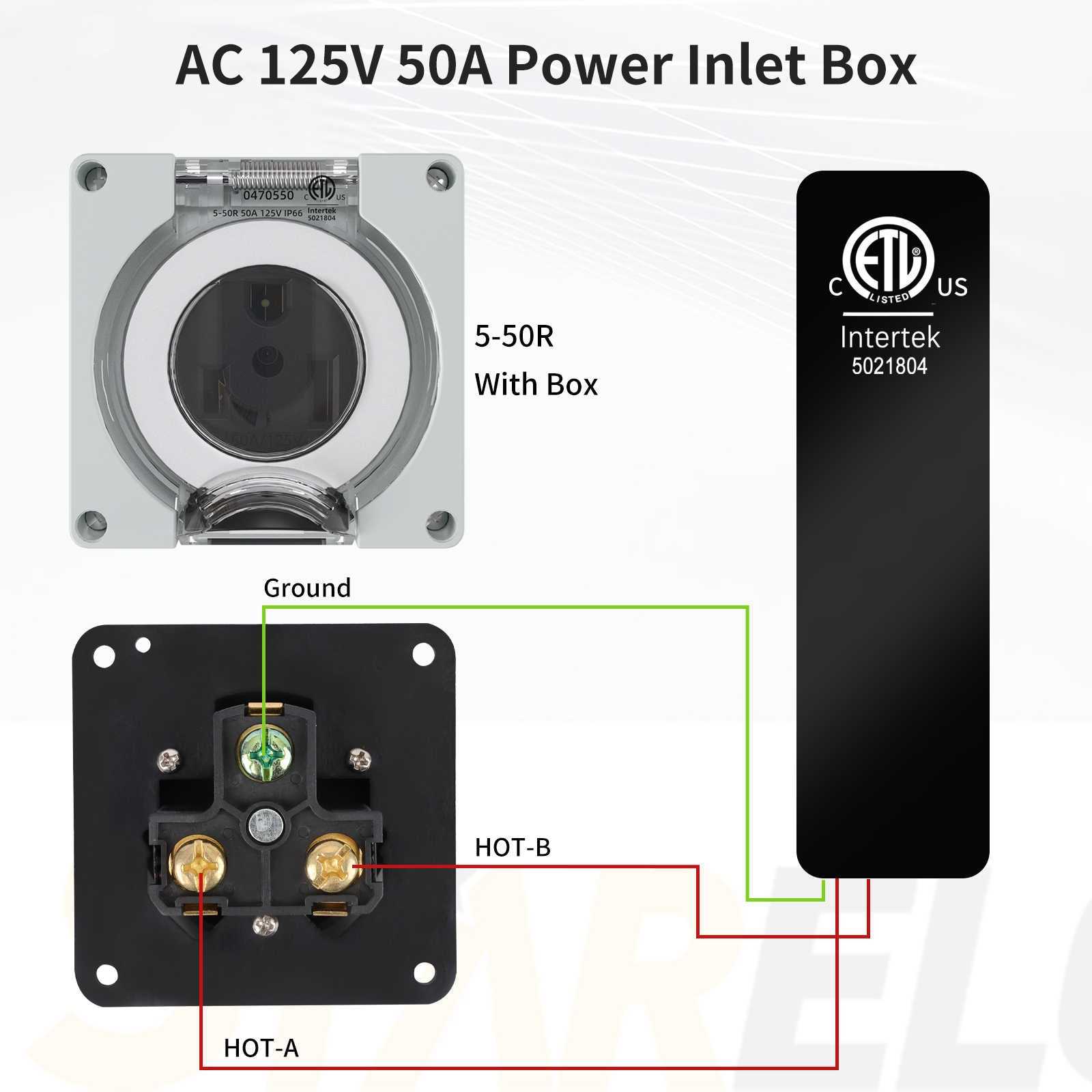 wiring diagram for 50 amp plug