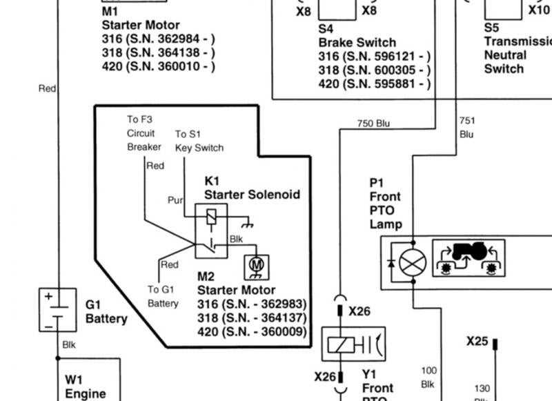 john deere 318 wiring diagram