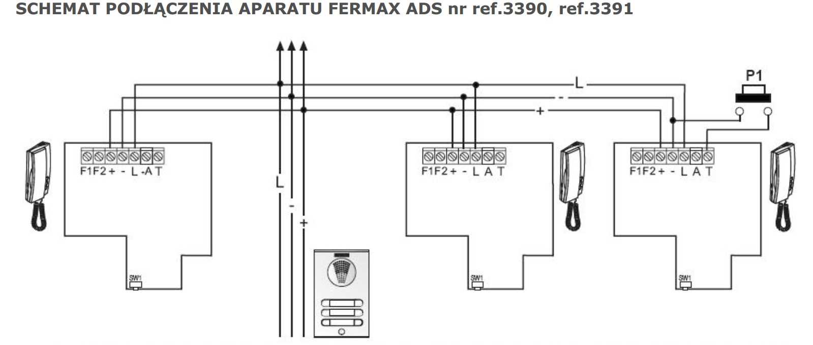 wiring diagram for intercom