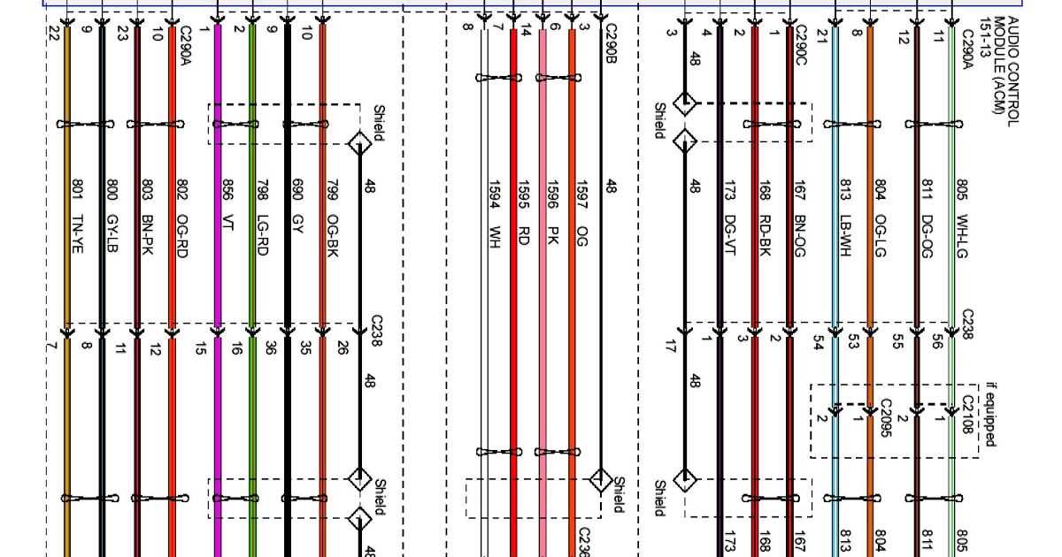 05 f150 radio wiring diagram