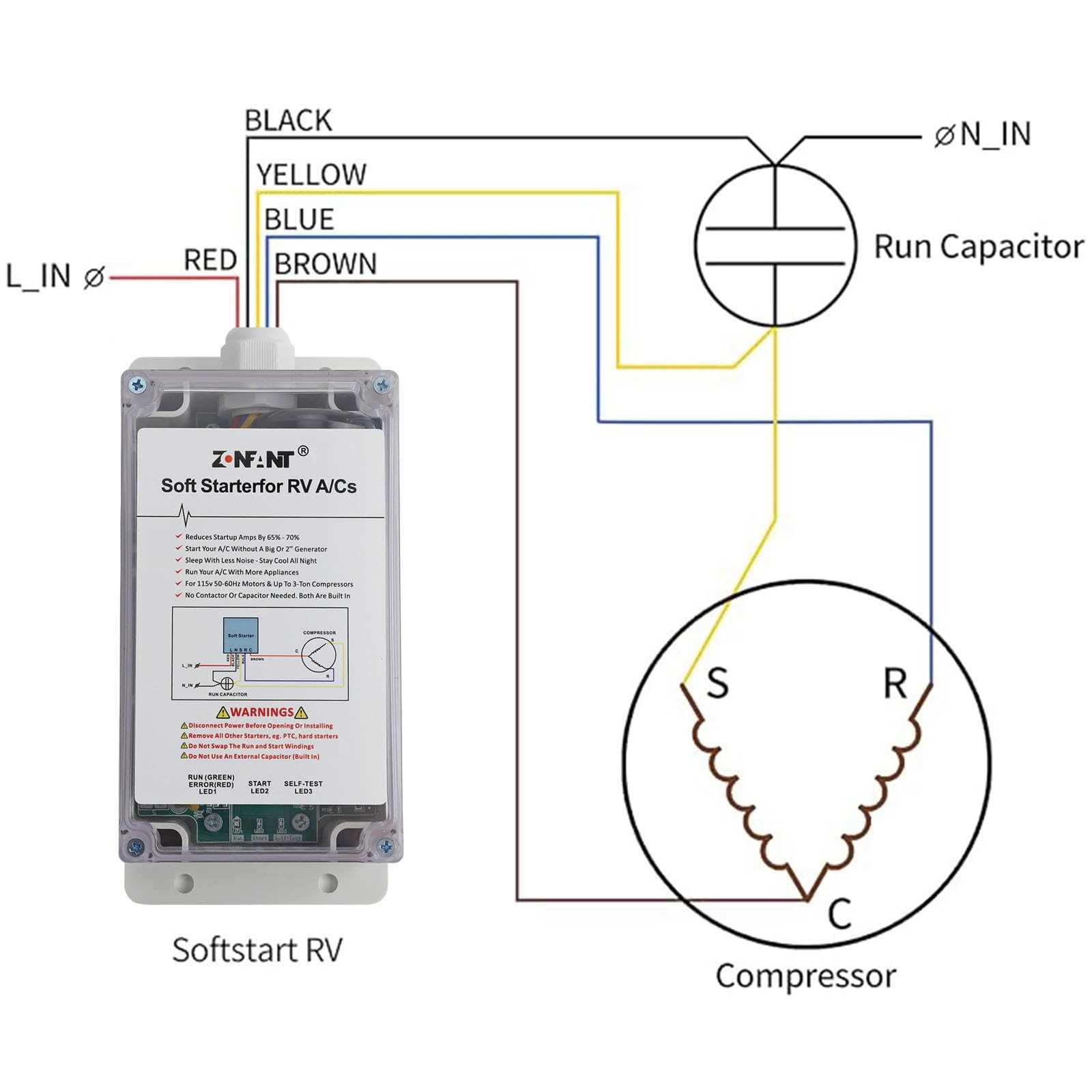 soft start rv wiring diagram