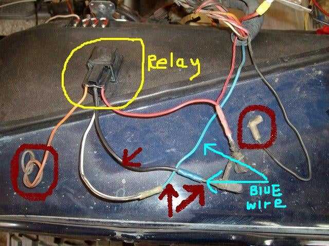 starter motor wiring diagram with relay