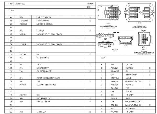 ls wiring harness diagram