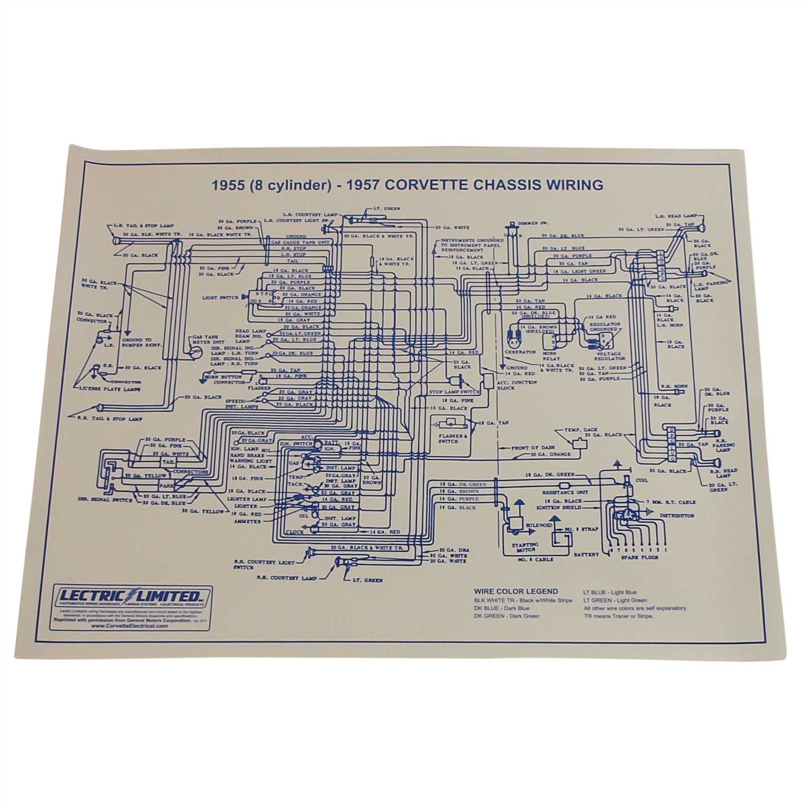 1957 chevrolet wiring diagram