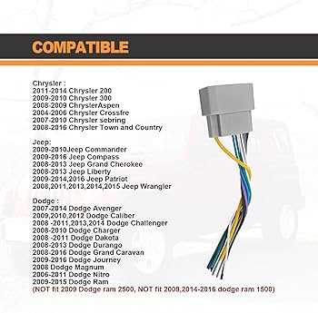 2007 chrysler 300 radio wiring diagram