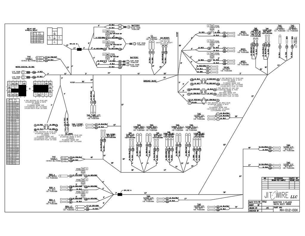 wiring diagram boat