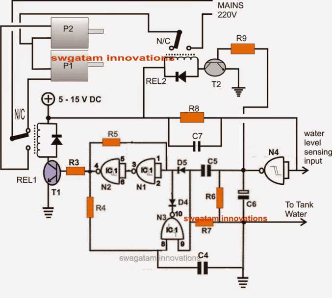 2 wire submersible pump wiring diagram