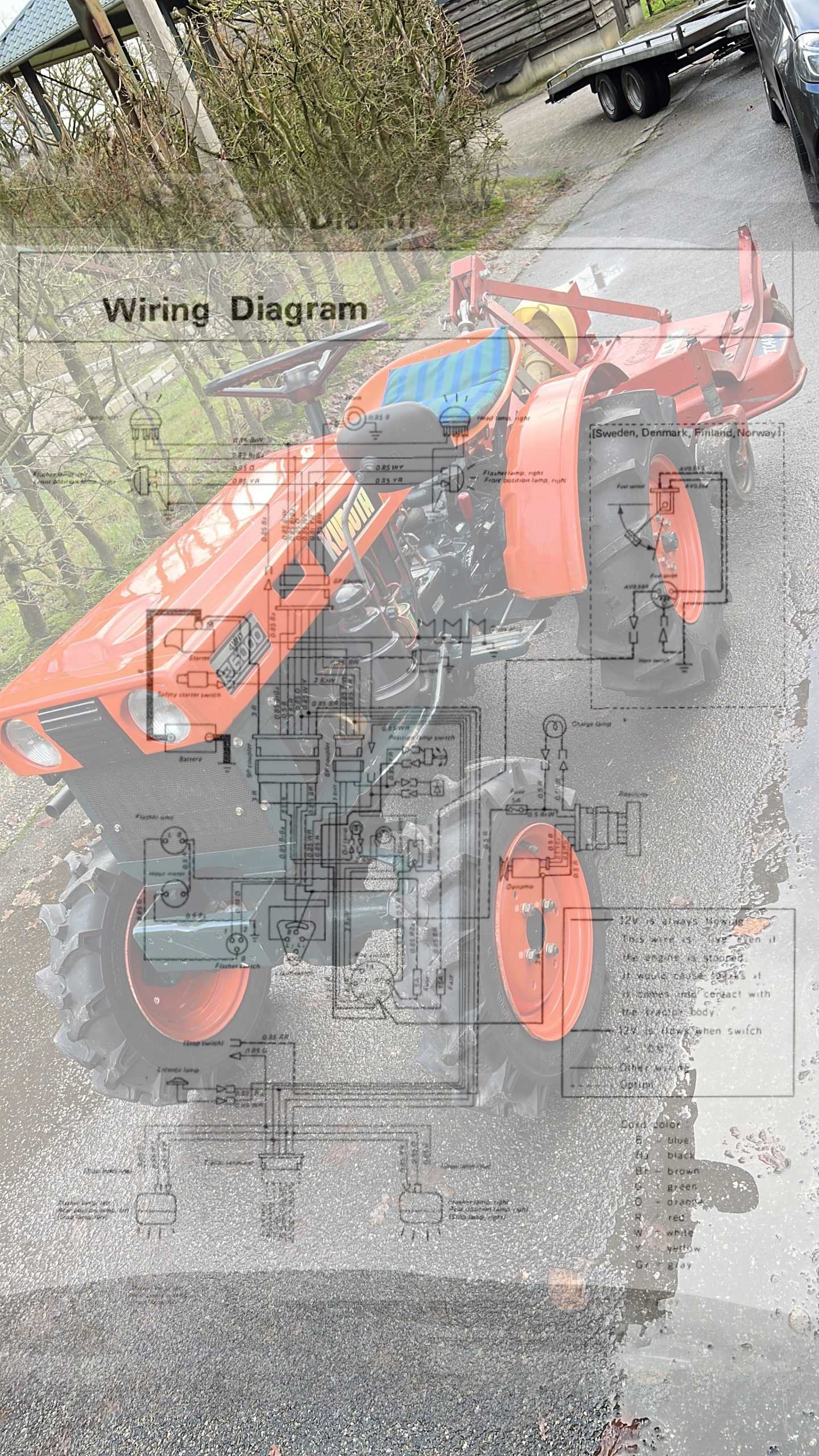 kubota wiring diagram