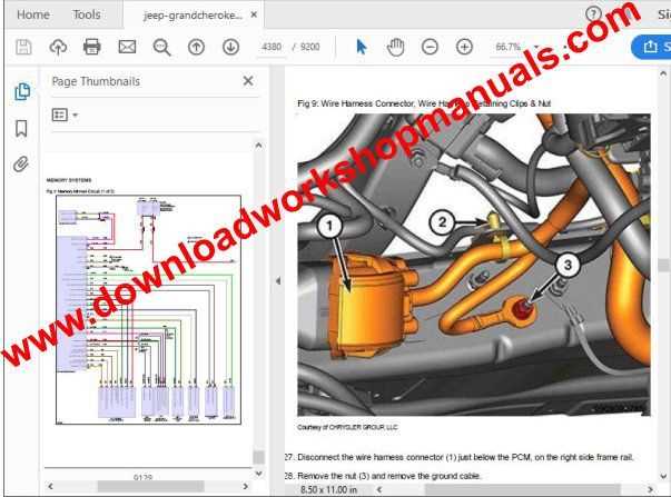 2018 jeep grand cherokee wiring diagram