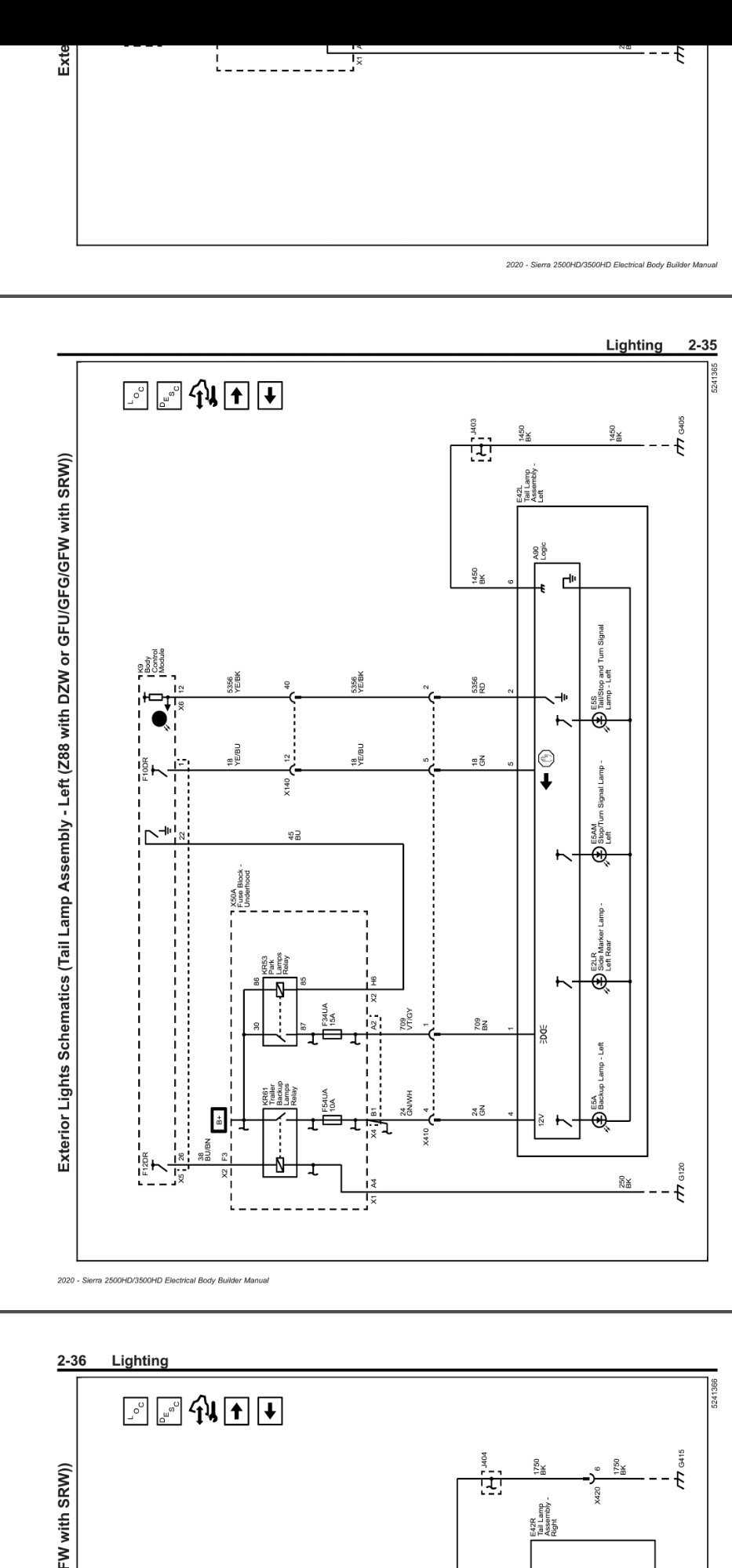 2005 silverado tail light wiring diagram