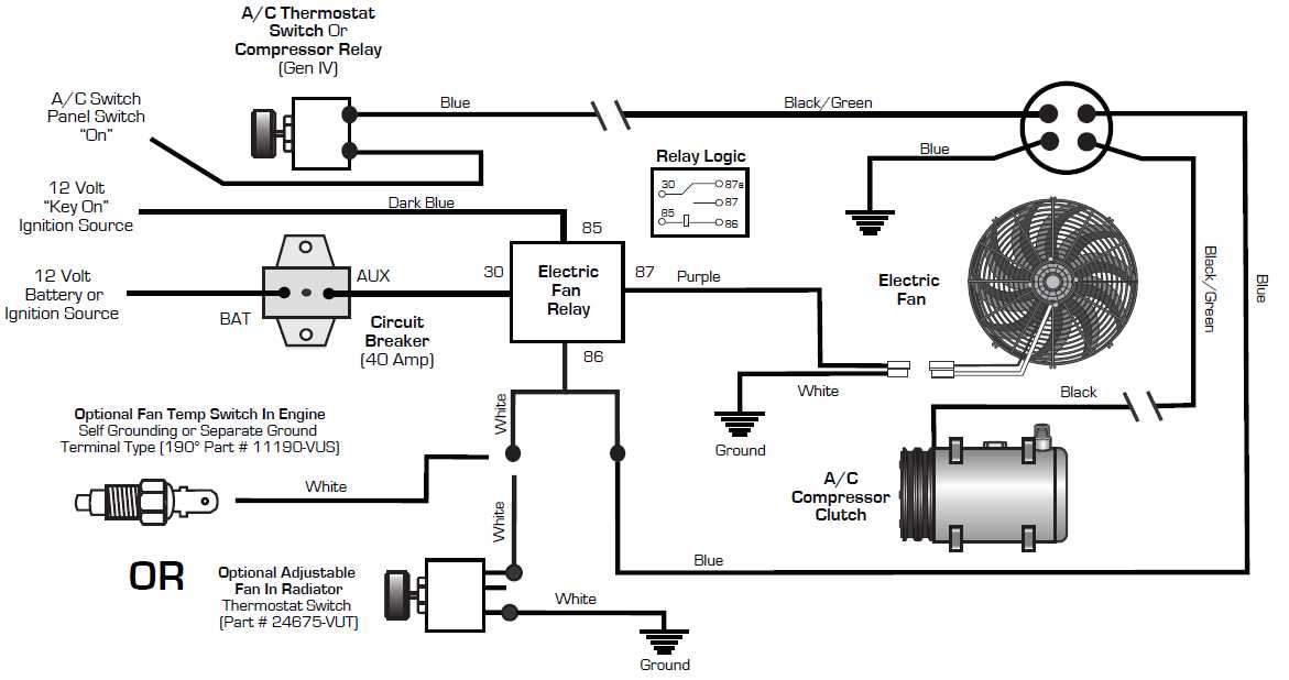 ac pressure switch wiring diagram