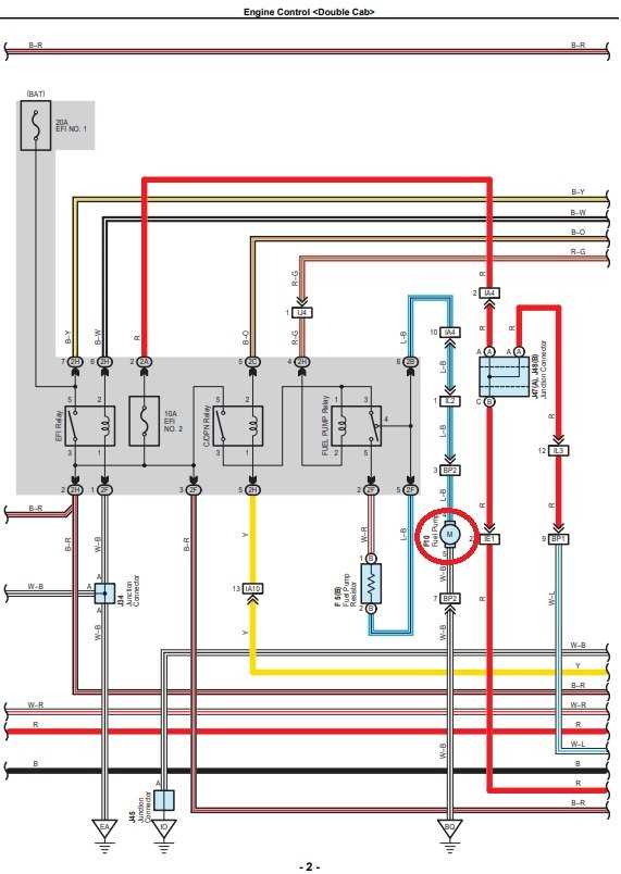 fuel pump wiring diagram