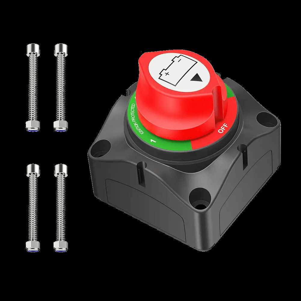 boat battery disconnect switch wiring diagram