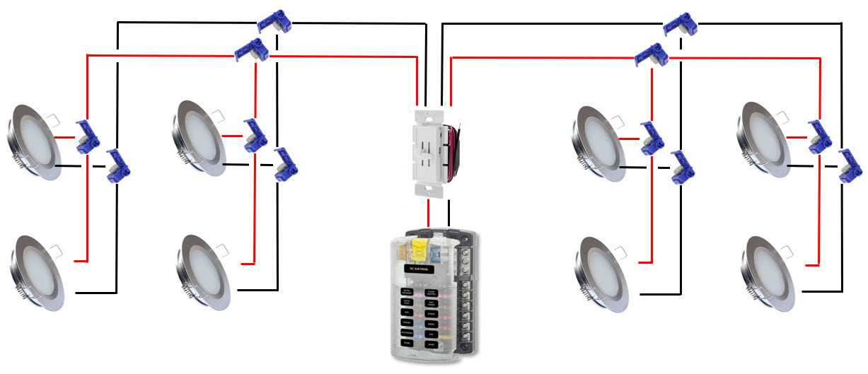 led lights wiring diagram