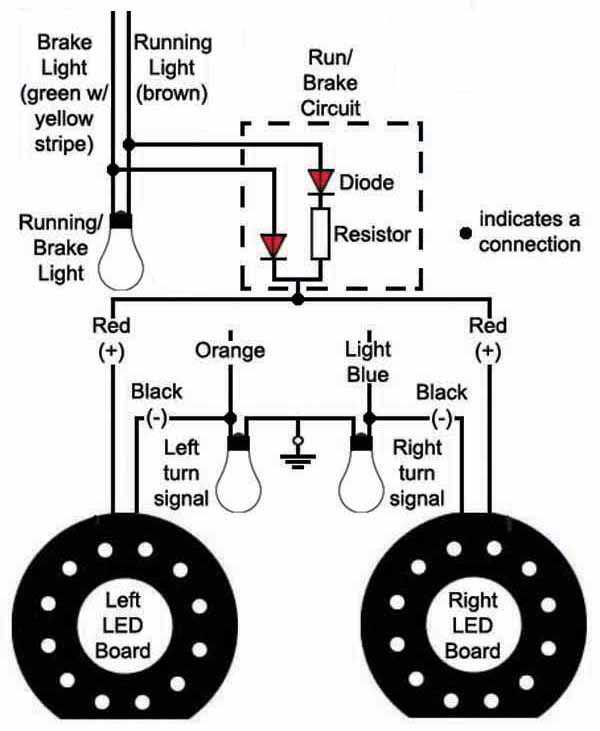 led tail light wiring diagram