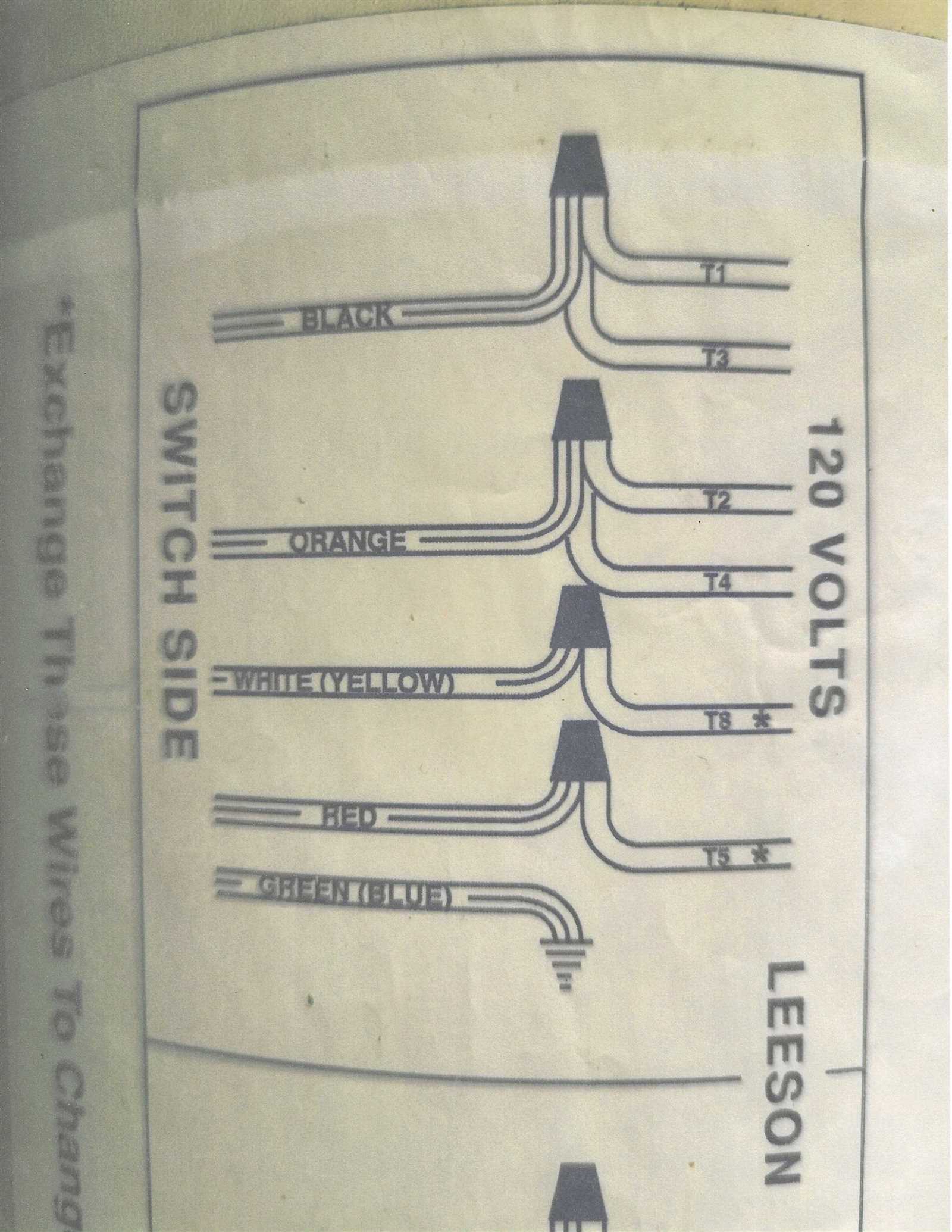 leeson electric motors wiring diagrams