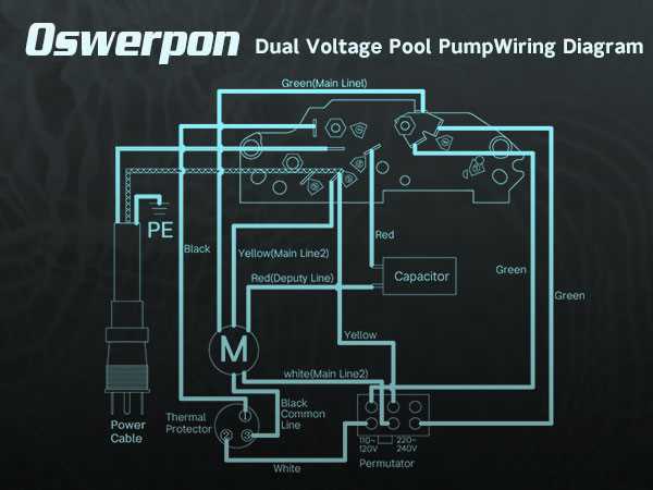 swimming pool pump wiring diagram