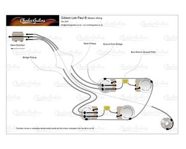 les paul wiring diagram