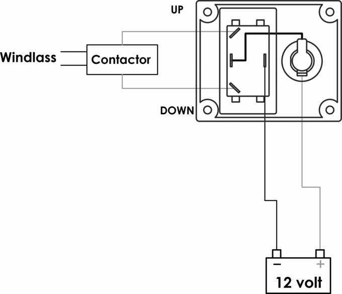 lewmar windlass wiring diagram