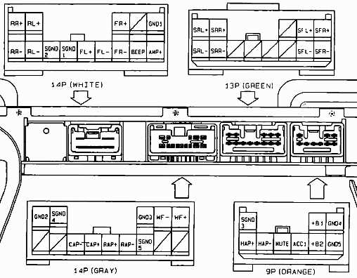 lexus radio wiring diagram