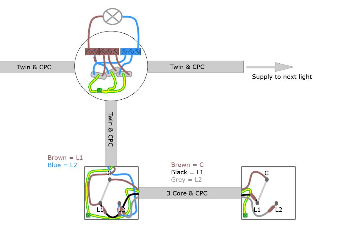 light switch diagram wiring