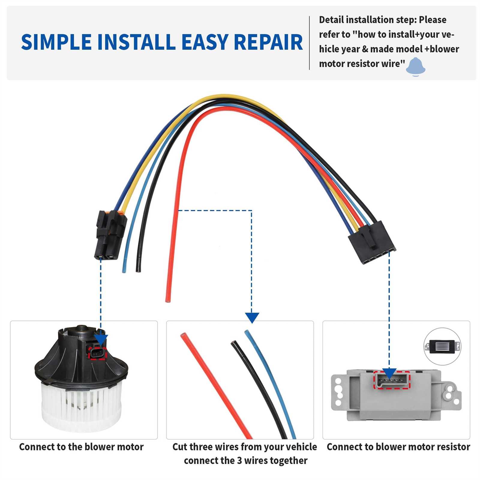 blower motor resistor wiring diagram