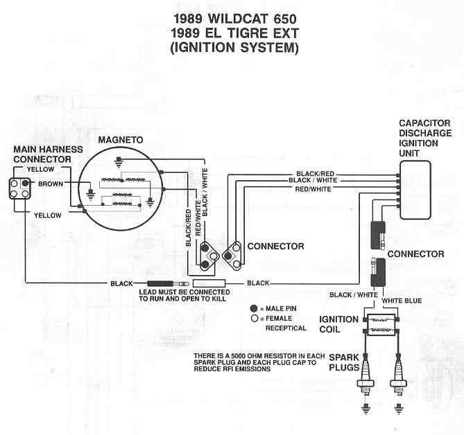 arctic cat ignition switch wiring diagram