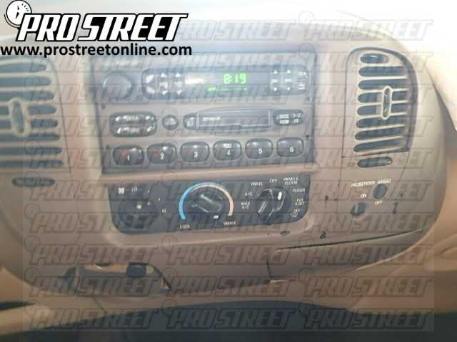 01 ford f150 radio wiring diagram