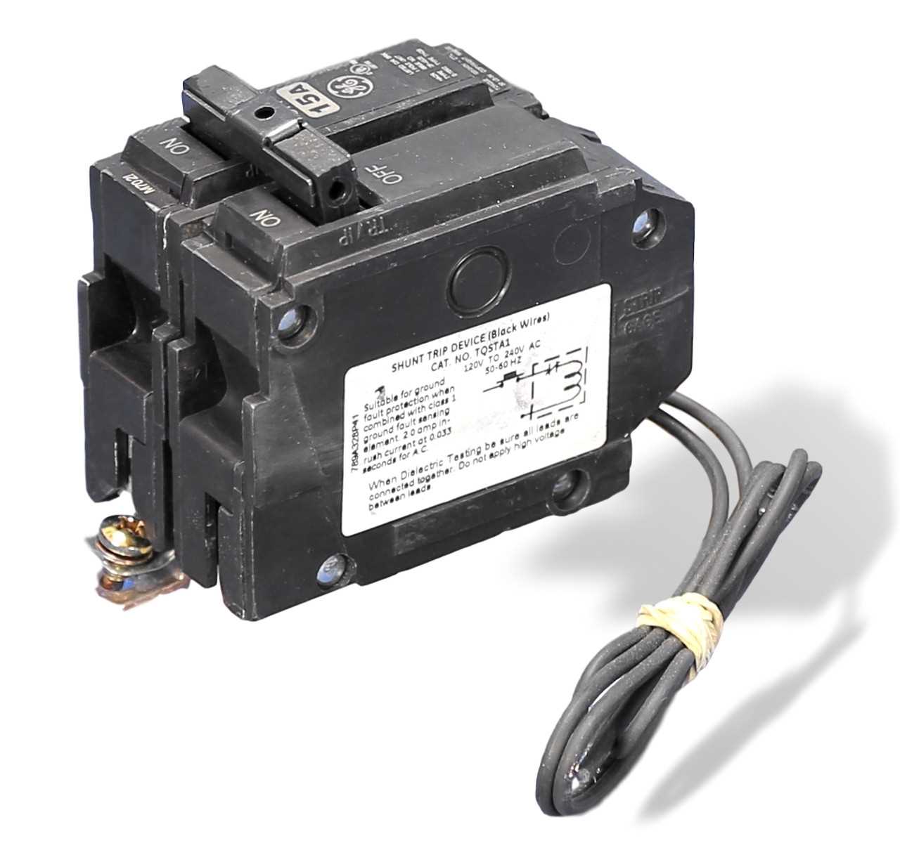 square d shunt trip circuit breaker wiring diagram