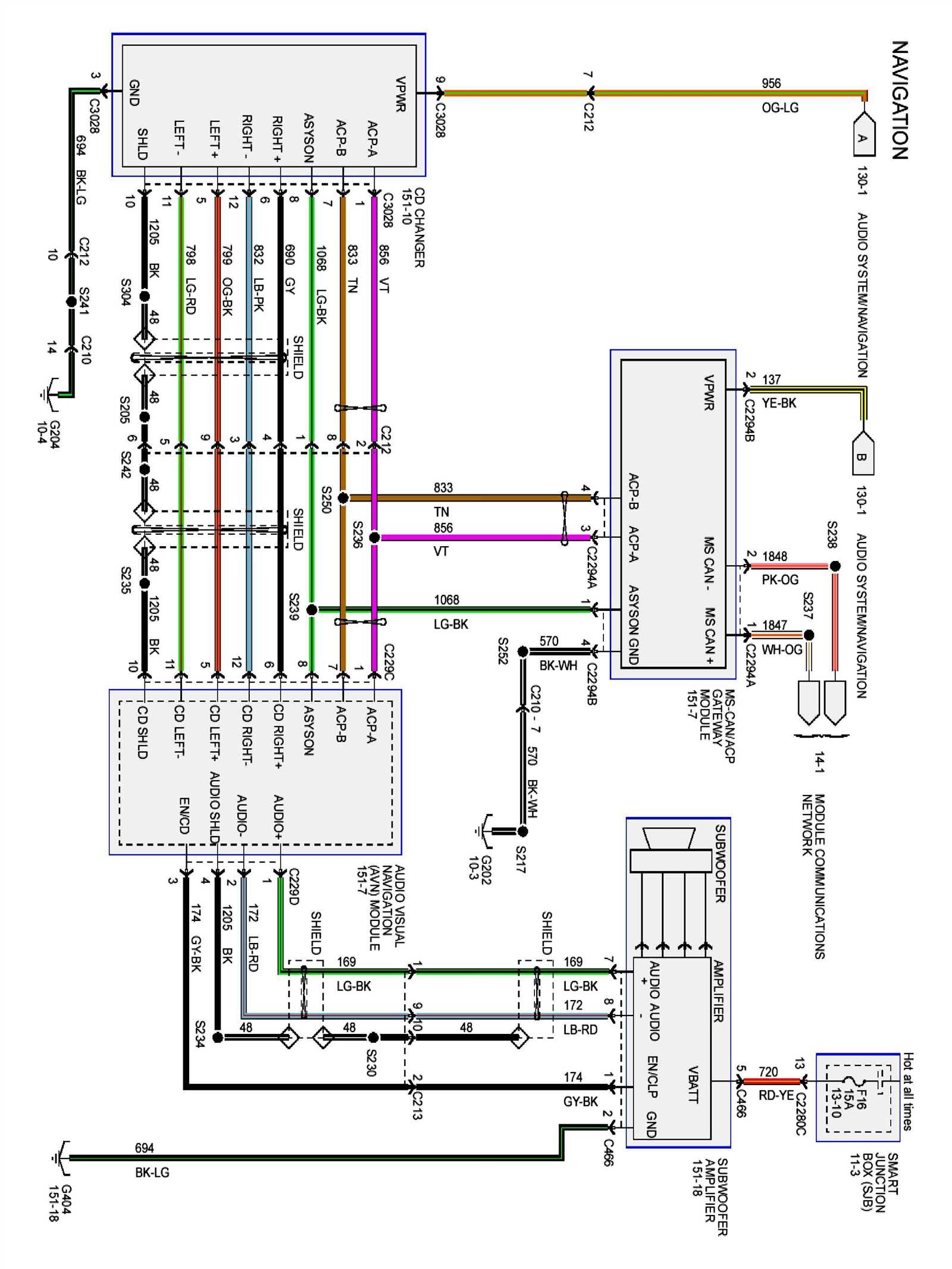 toyota jbl amplifier wiring diagram