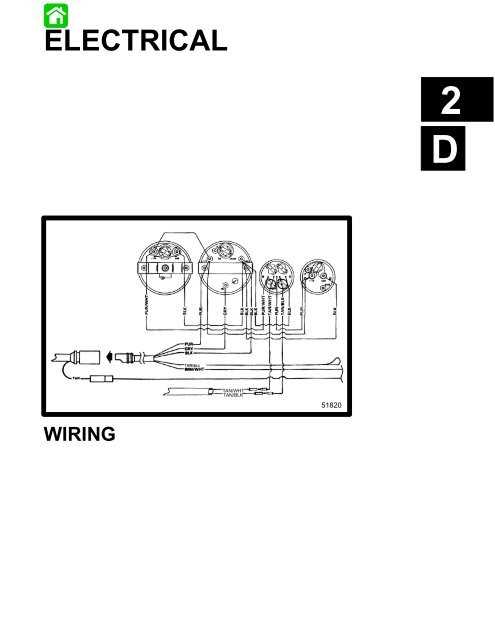 mercury outboard tachometer wiring diagram